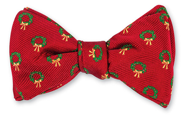 wreath bow tie