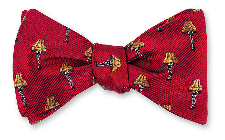 Red Leg Lamps Bow Tie