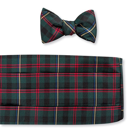Malcolm Tartan Cummerbund Set