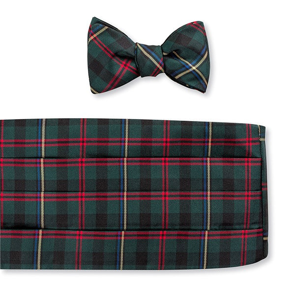 Malcolm Tartan Cummerbund Set