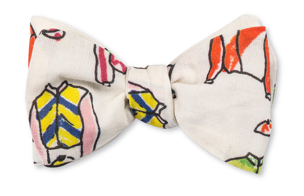 Jockey Silks Bow Tie