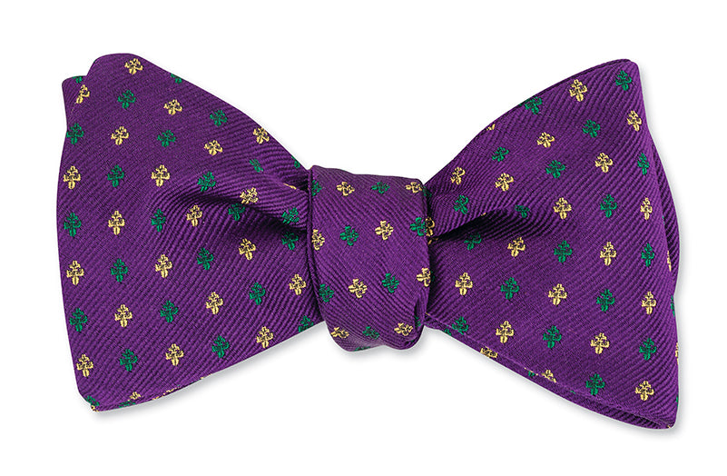 mardi gras bow tie