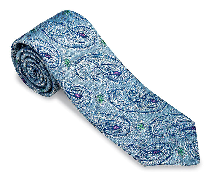 paisley necktie