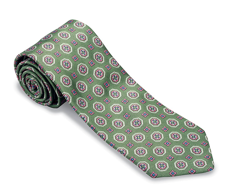 green necktie