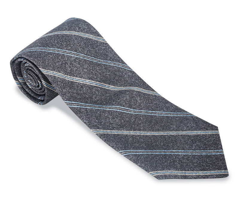 gillette stripes necktie