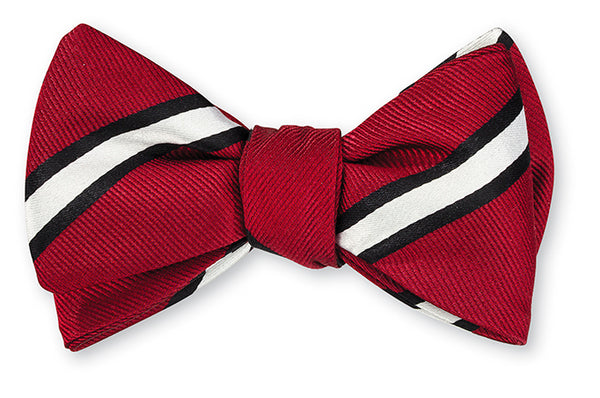 garnet bow tie