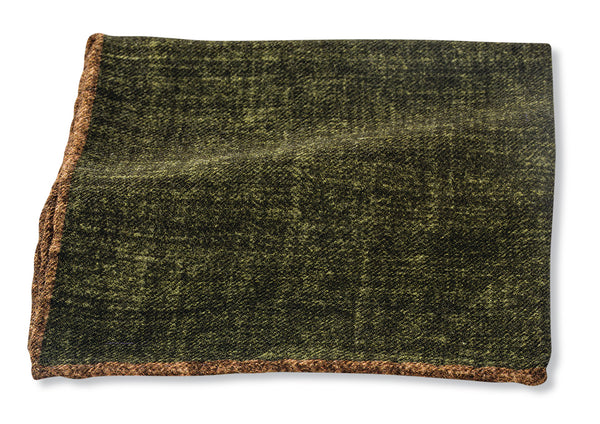 wool pocket square