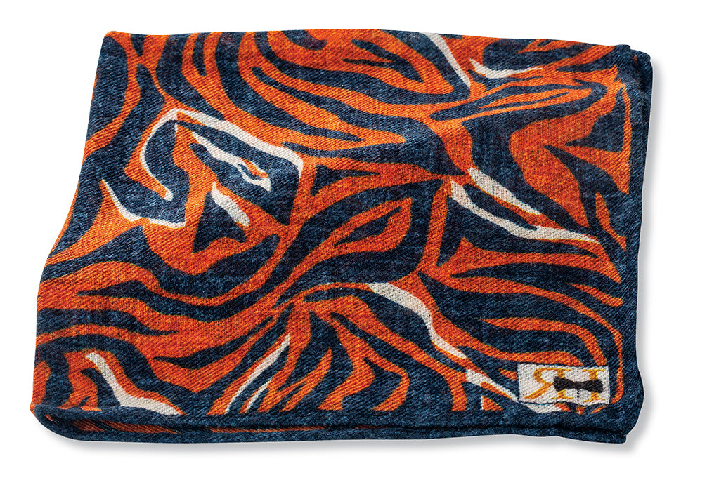 animal print pocket square
