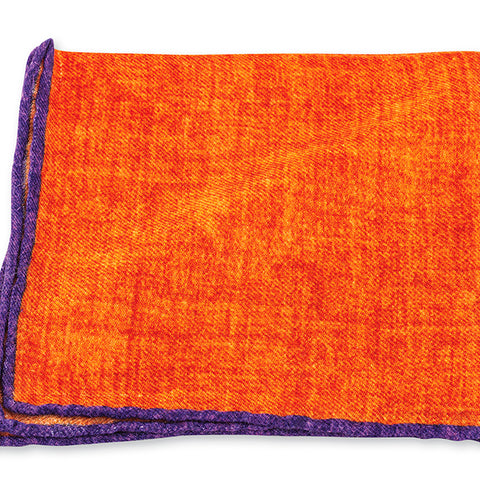 orange pocket square