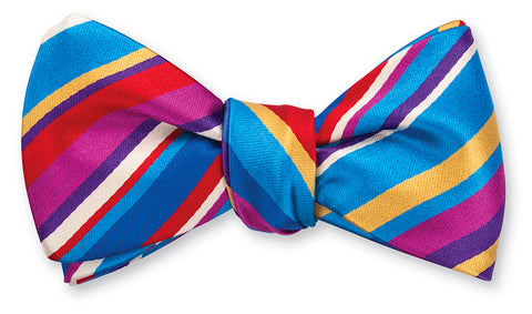 Dempsey Stripes Bow Tie