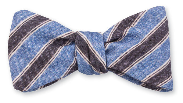 Conway Stripe Bow Tie