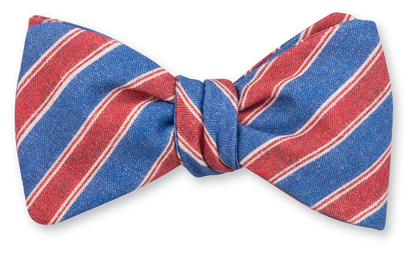 Conway Stripe Bow Tie