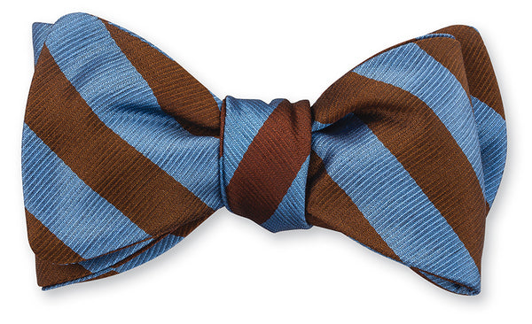 bar stripes bow tie