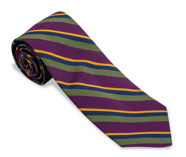 stripe necktie