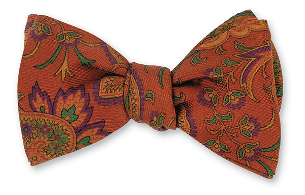 Henna Alexander Floral Bow Tie