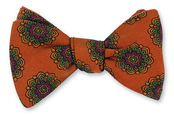 Henna Alexander Medallions Bow Tie