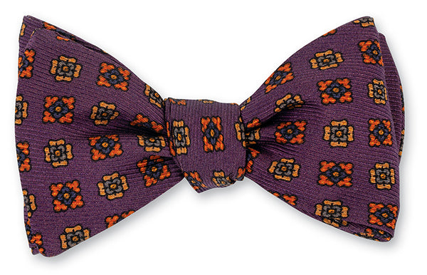 Purple Alexander Neats Bow Tie