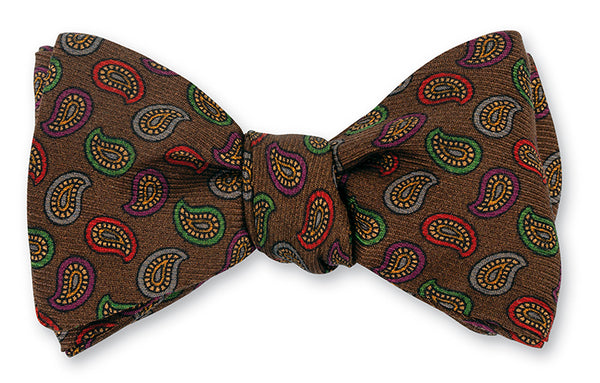 Brown Alexander Pine Bow Tie