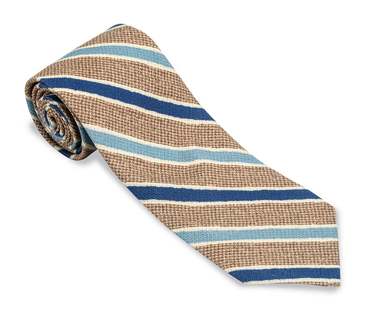 brown stripe tie