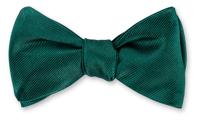 Hunter Green Derwin Repp Bow Tie