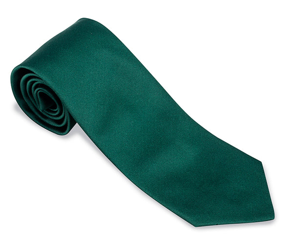 solid green necktie