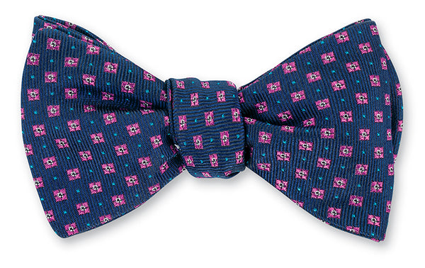 Navy Madison Neats Bow Tie