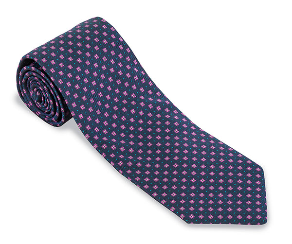 navy necktie