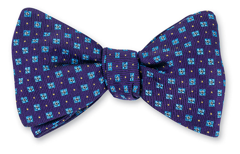 Purple Madison Neats Bow Tie