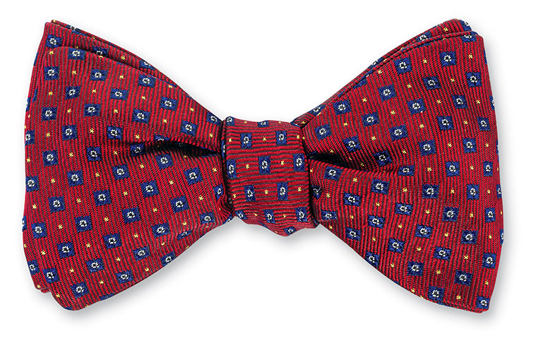 Red Madison Neats Bow Tie