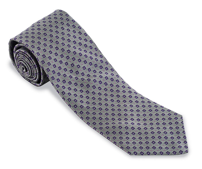 gray necktie