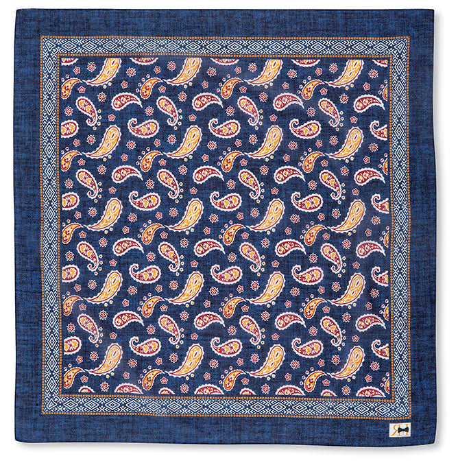Blue pine bandana