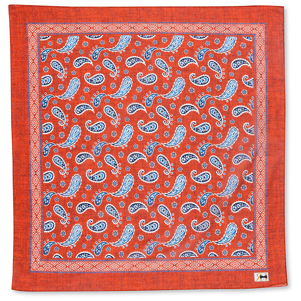 Orange Pine Bandana