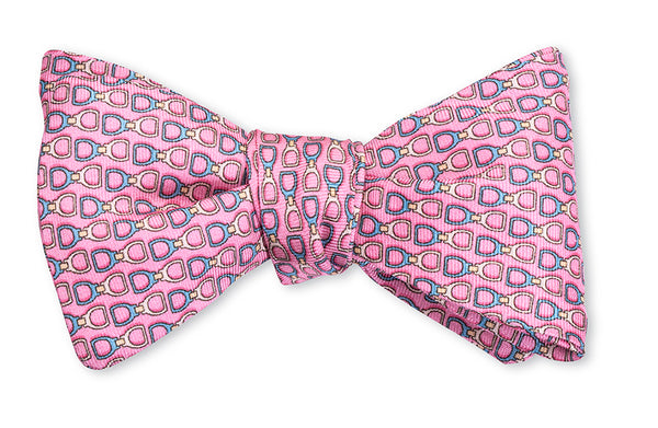 Pink Altura Stirrup Irons Bow Tie