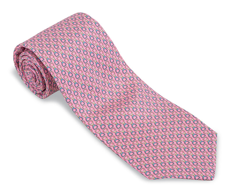 Pink Altura Stirrup Irons Necktie