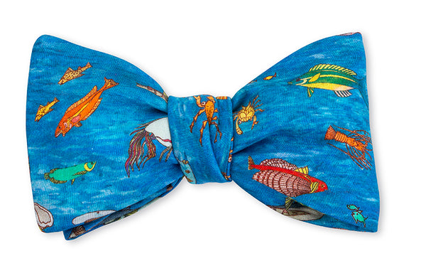 Brian's Aquarium Liberty London Bow Tie