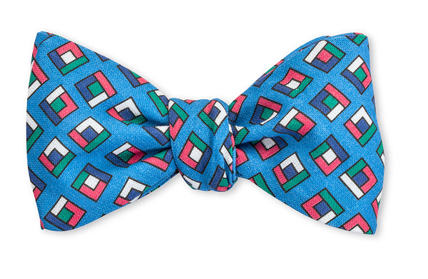 Blue Bennett Bow Tie