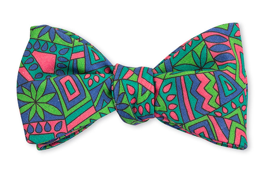 Green Caprice Bow Tie