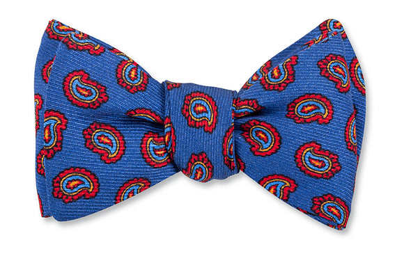 Blue Bridgewater Pine Bow Tie