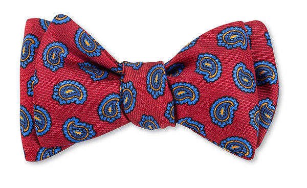 Red Bridgewater Pine Bow Tie
