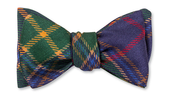 Green Bridgewater Tartan Bow Tie