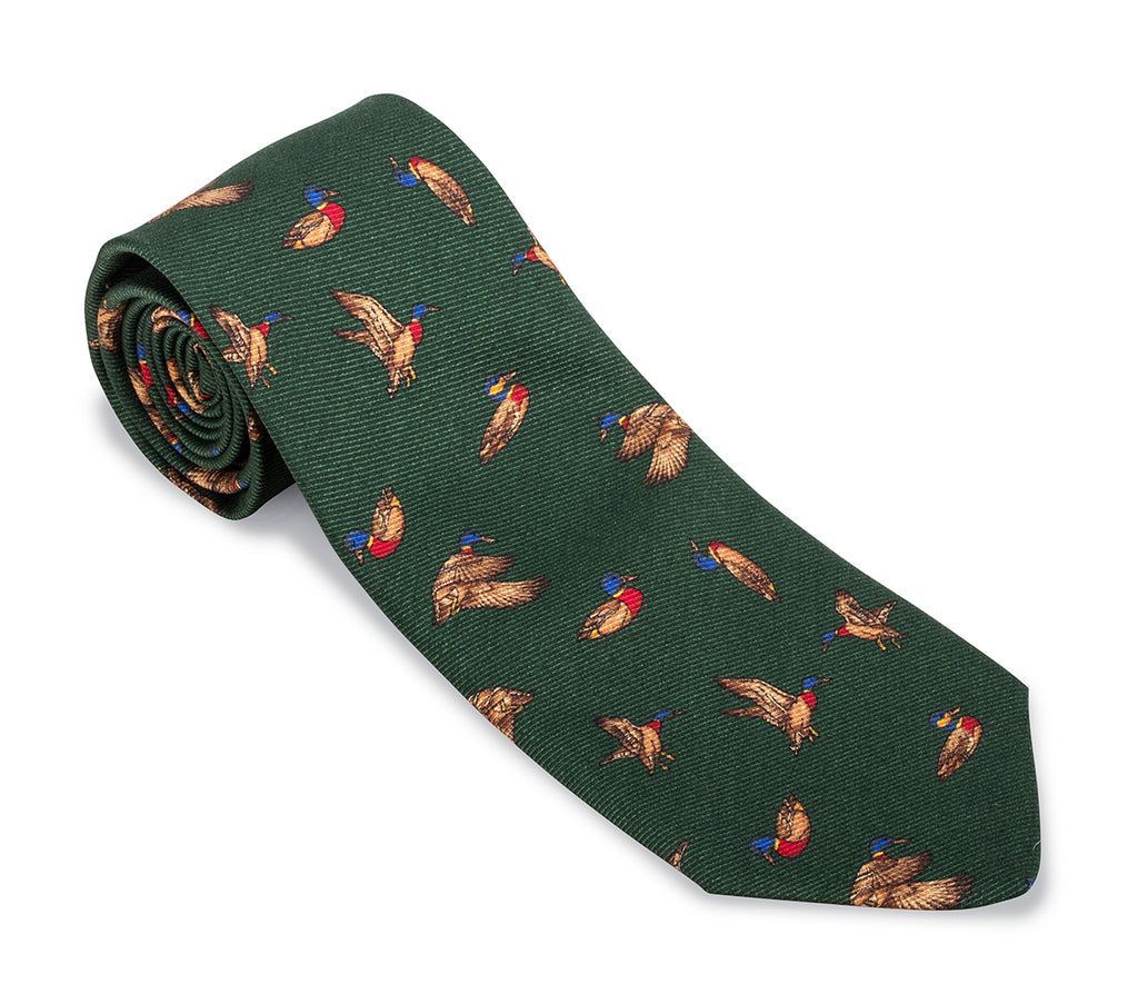 Green Bridgewater Ducks Necktie
