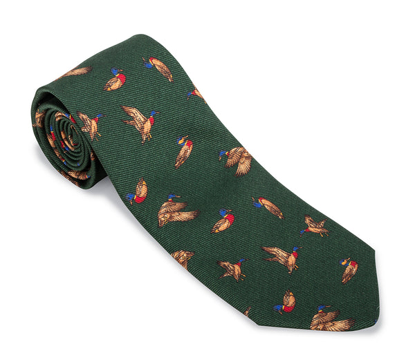 Green Bridgewater Ducks Necktie