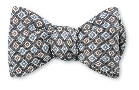 Gray Brendan Neats Bow Tie