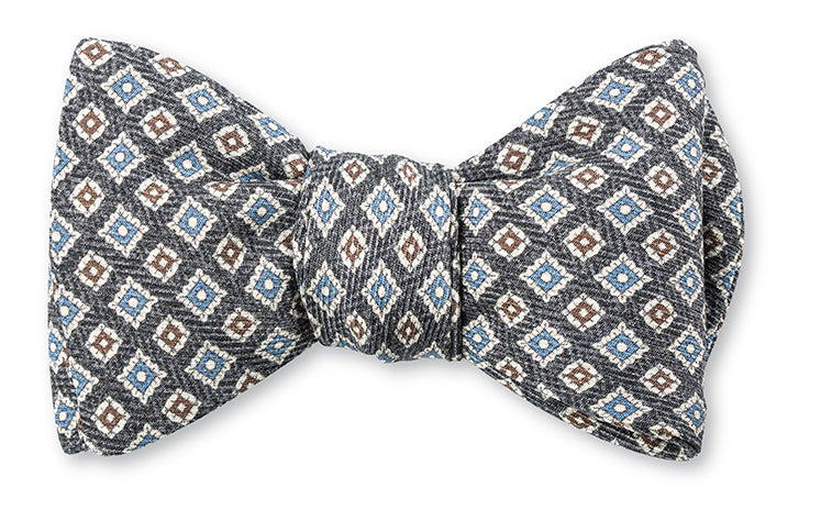 Gray Brendan Neats Bow Tie
