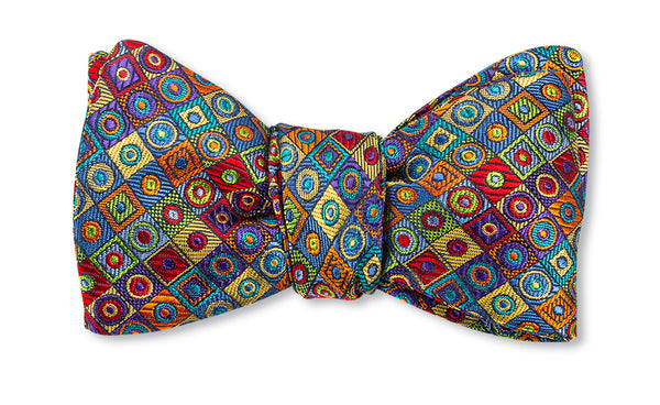 Multi-color Small Cooper Bow Tie