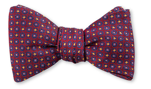 Red Chelsea Neats Bow Tie