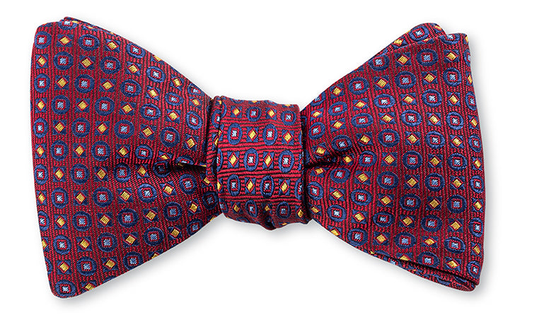 Red Chelsea Neats Bow Tie