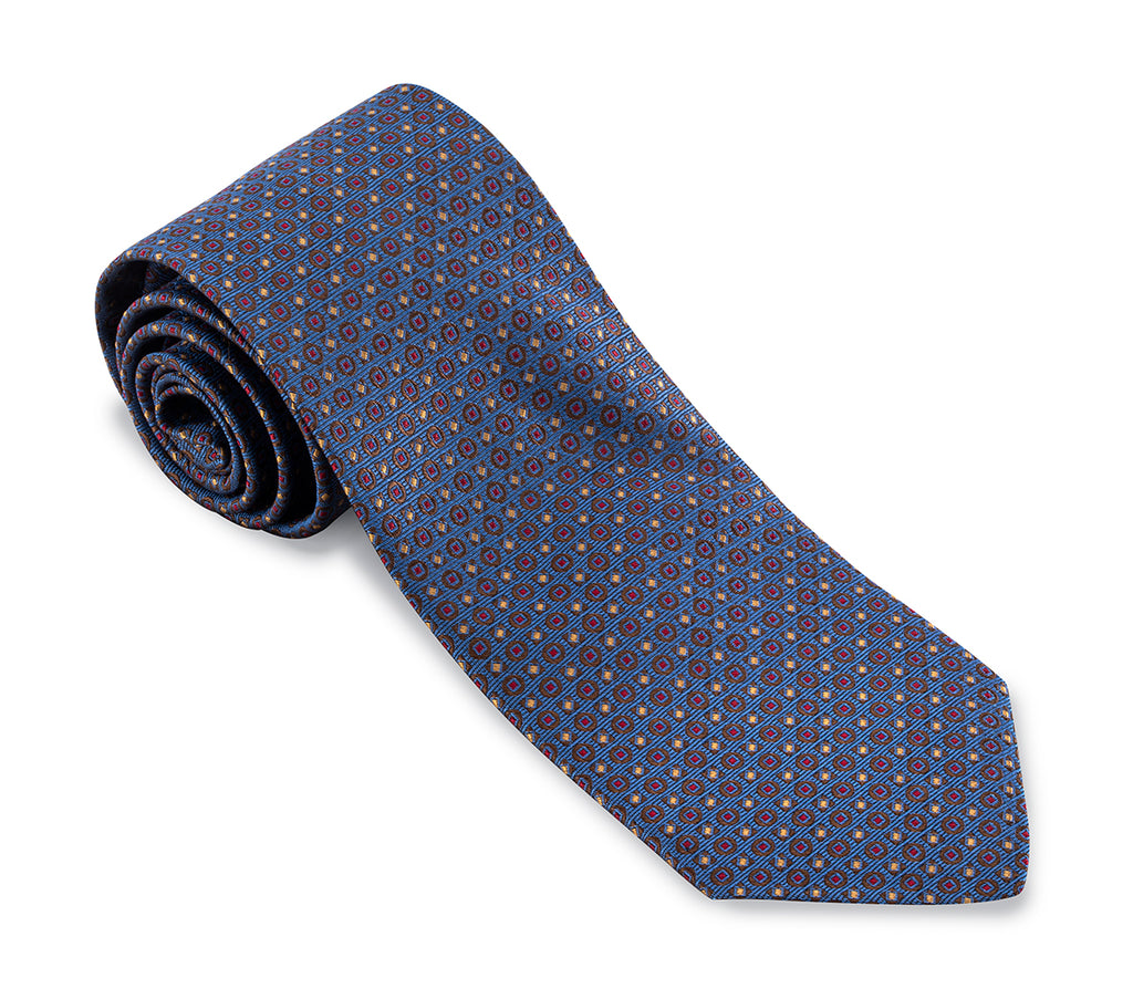 Blue Chelsea Neats Necktie