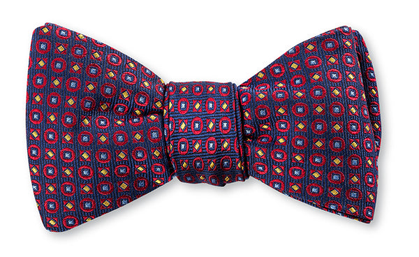 Navy Chelsea Neats Bow Tie