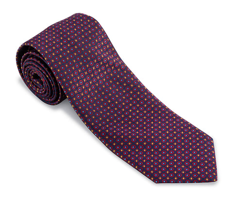 Navy Chelsea Neats Necktie